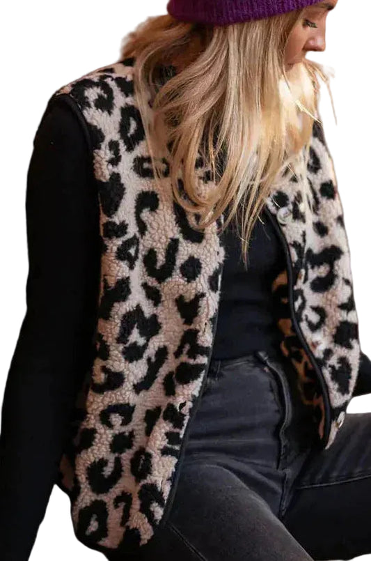 Damska Kamizelka W Panterkę