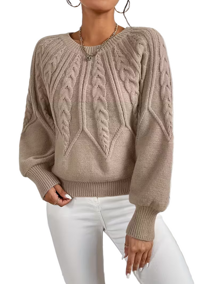 Damski Sweter w Warkocze