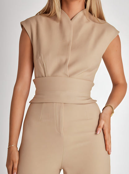 Damski Kombinezon Bez Rękawów