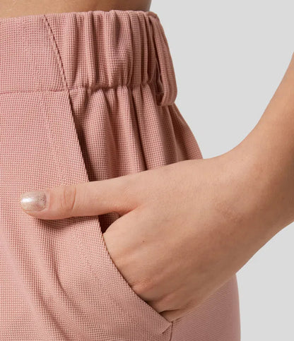 Damskie Spodnie Z Szerokimi Nogawkami