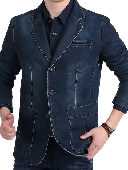 Męska Kurtka na Guziki