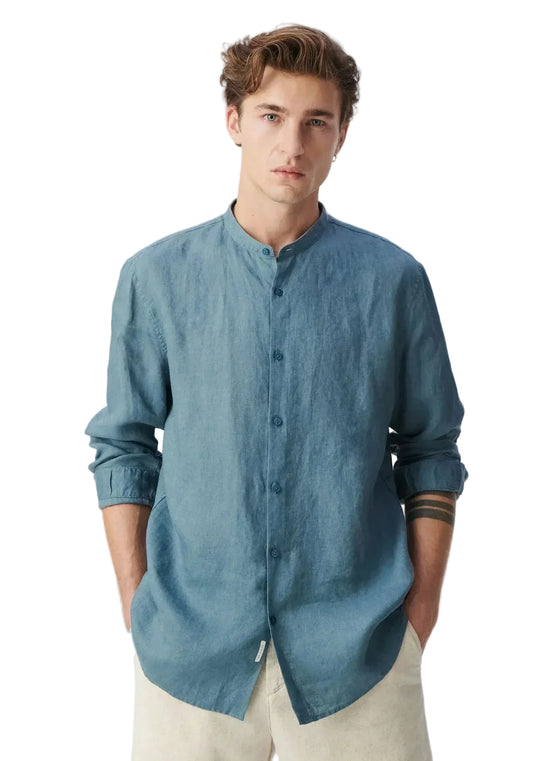 Męska Koszula Ze Stójką