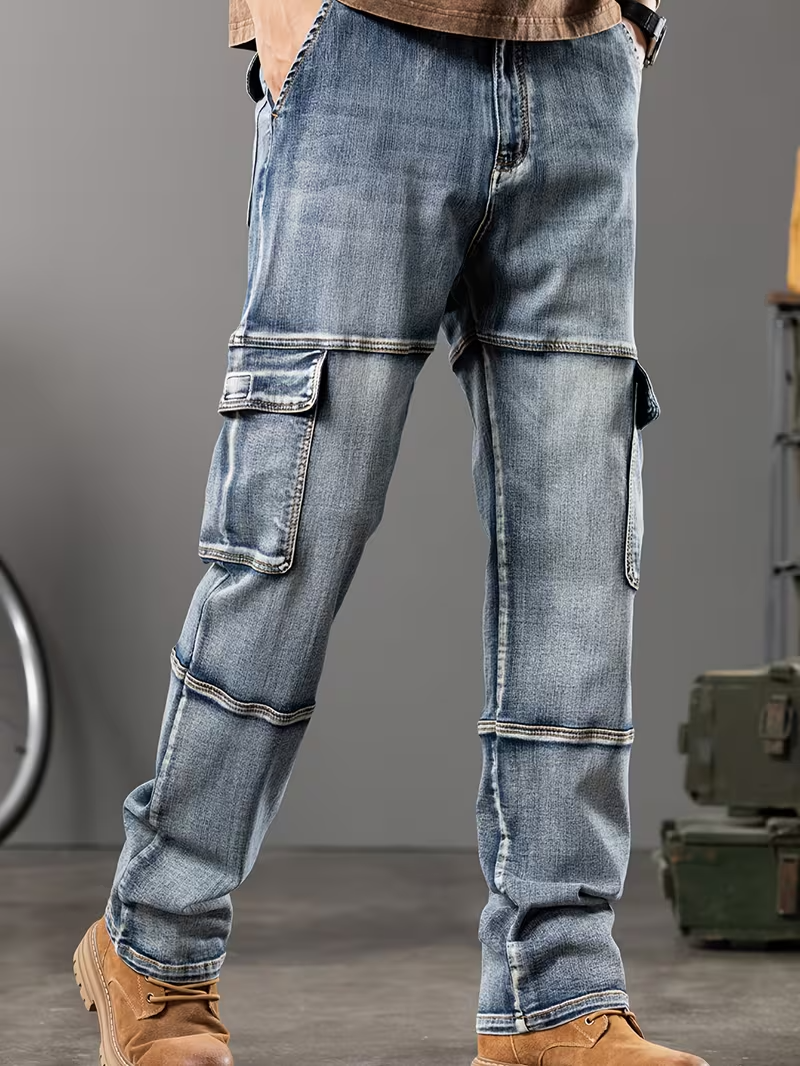 Męskie Spodnie Cargo